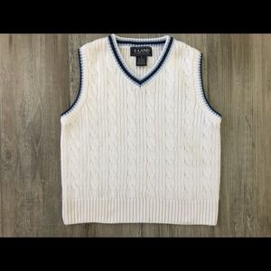 Little boys pullover sweater vest